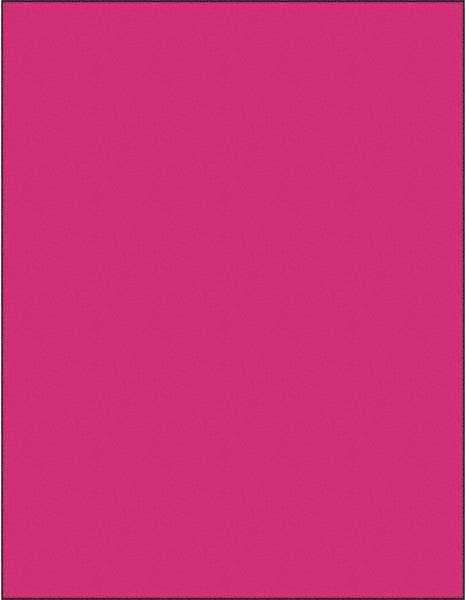 Tape Logic - 11" Long, Fluorescent Pink Paper Laser Label - For Laser Printers - USA Tool & Supply