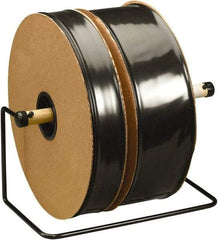 Made in USA - 10 x 725', 6 mil Poly Tubing - Black - USA Tool & Supply