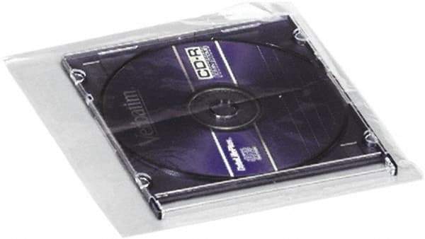 Value Collection - 6 x 6", 80 Gauge Shrink Bags - Clear - USA Tool & Supply