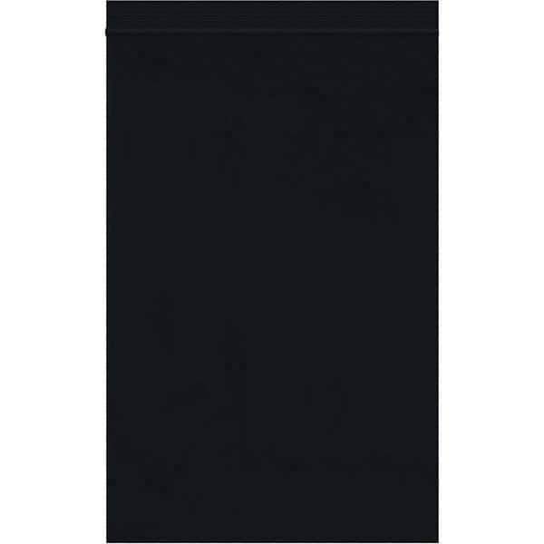 Value Collection - 6 x 9", 2 mil Reclosable Polybags - Black - USA Tool & Supply