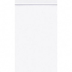 Value Collection - 5 x 8", 2 mil Reclosable Polybags - White - USA Tool & Supply