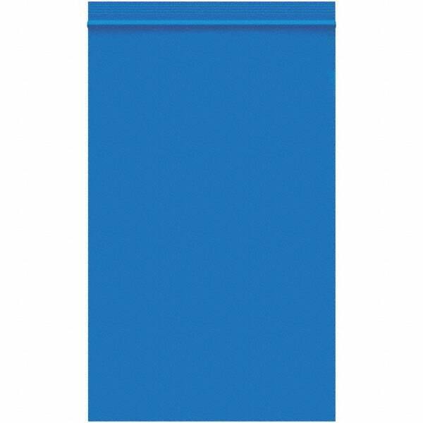 Value Collection - 5 x 8", 2 mil Reclosable Polybags - Blue - USA Tool & Supply