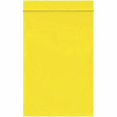 Value Collection - 4 x 6", 2 mil Reclosable Polybags - Yellow - USA Tool & Supply
