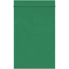 Value Collection - 4 x 6", 2 mil Reclosable Polybags - Green - USA Tool & Supply