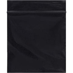 Value Collection - 3 x 3", 2 mil Reclosable Polybags - Black - USA Tool & Supply