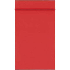 Value Collection - 2 x 3", 2 mil Reclosable Polybags - Red - USA Tool & Supply