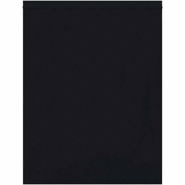 Value Collection - 12 x 15", 2 mil Reclosable Polybags - Black - USA Tool & Supply