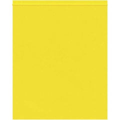 Value Collection - 10 x 12", 2 mil Reclosable Polybags - Yellow - USA Tool & Supply