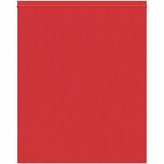 Value Collection - 10 x 12", 2 mil Reclosable Polybags - Red - USA Tool & Supply