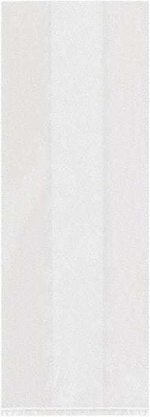 Value Collection - 8 x 4", 1.5 mil Gusseted Polypropylene Bags - Clear - USA Tool & Supply