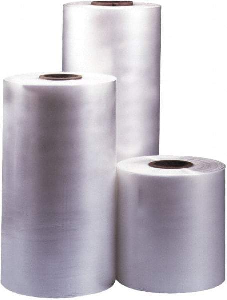 Made in USA - 6" Wide x 4,375' Long, Shrink Wrap Refill - 60 Gauge - USA Tool & Supply