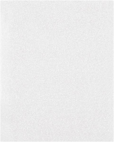 Made in USA - 8 x 10", Flush Cut Foam Pouches - White - USA Tool & Supply