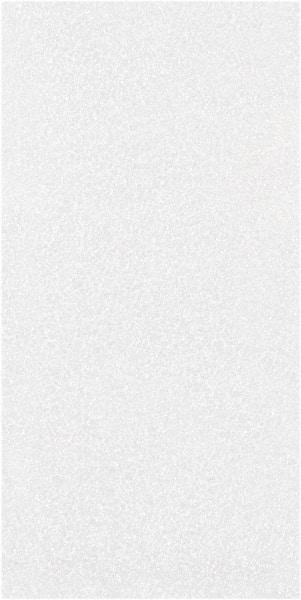 Made in USA - 4 x 8", Flush Cut Foam Pouches - White - USA Tool & Supply