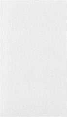 Made in USA - 4 x 7", Flush Cut Foam Pouches - White - USA Tool & Supply