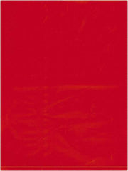 Value Collection - 9 x 12", 2 mil Flat Polybags - Red - USA Tool & Supply