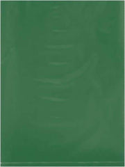 Value Collection - 9 x 12", 2 mil Flat Polybags - Green - USA Tool & Supply