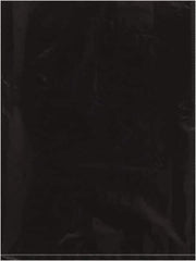 Value Collection - 9 x 12", 2 mil Flat Polybags - Black - USA Tool & Supply