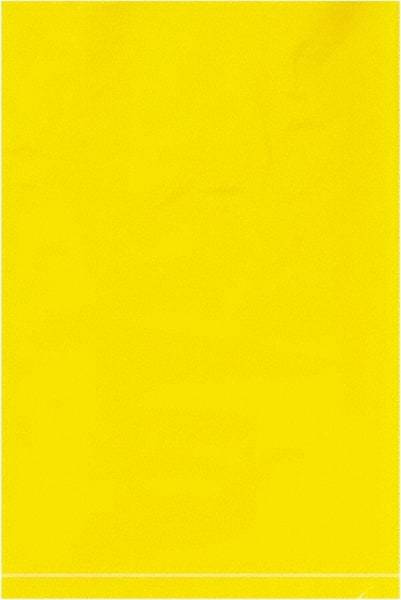 Value Collection - 6 x 9", 2 mil Flat Polybags - Yellow - USA Tool & Supply