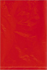 Value Collection - 6 x 9", 2 mil Flat Polybags - Red - USA Tool & Supply