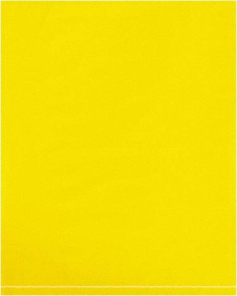 Value Collection - 8 x 10", 2 mil Flat Polybags - Yellow - USA Tool & Supply