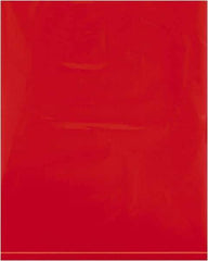 Value Collection - 8 x 10", 2 mil Flat Polybags - Red - USA Tool & Supply