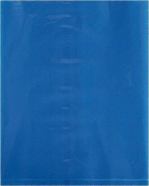 Value Collection - 8 x 10", 2 mil Flat Polybags - Blue - USA Tool & Supply