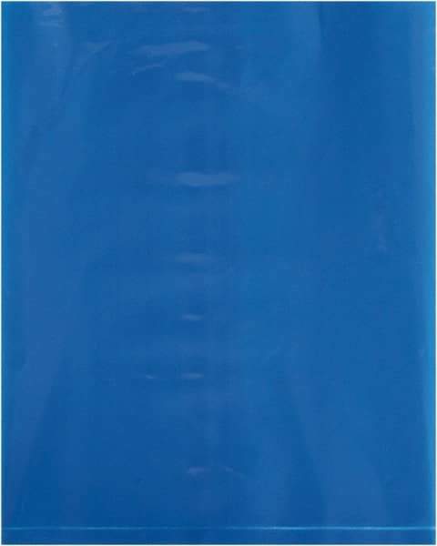 Value Collection - 12 x 15", 2 mil Flat Polybags - Blue - USA Tool & Supply