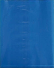 Value Collection - 12 x 15", 2 mil Flat Polybags - Blue - USA Tool & Supply