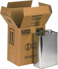 Made in USA - 6-11/16" Wide x 9" Long x 10-1/4" High Rectangle Corrugated Shipping Box - 2 Walls, Kraft (Color), 120 Lb Capacity - USA Tool & Supply