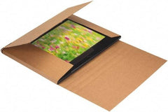 Made in USA - 24" Wide x 30" Long x 6" High Rectangle Crush Proof Mailers - 1 Wall, Kraft (Color) - USA Tool & Supply