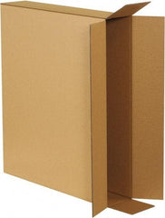 Made in USA - 5" Wide x 28" Long x 24" High Rectangle Corrugated Shipping Box - 1 Wall, Kraft (Color), 65 Lb Capacity - USA Tool & Supply