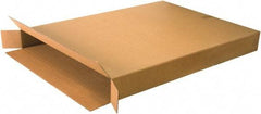 Made in USA - 5" Wide x 36" Long x 48" High Rectangle Corrugated Shipping Box - 1 Wall, Kraft (Color), 95 Lb Capacity - USA Tool & Supply