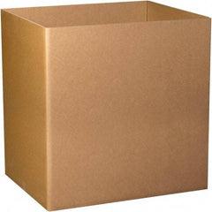 Made in USA - 40" Wide x 48" Long x 24" High Rectangle Heavy Duty Corrugated Box - 3 Walls, Kraft (Color), 280 Lb Capacity - USA Tool & Supply
