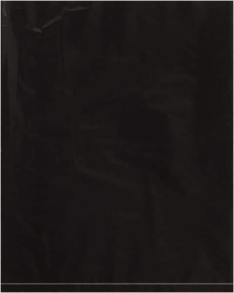 Value Collection - 8 x 10", 2 mil Flat Polybags - Black - USA Tool & Supply