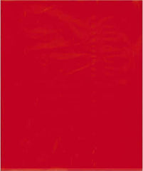 Value Collection - 15 x 18", 2 mil Flat Polybags - Red - USA Tool & Supply