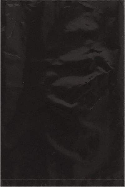 Value Collection - 6 x 9", 2 mil Flat Polybags - Black - USA Tool & Supply