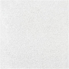 Made in USA - 3 x 3", Flush Cut Foam Pouches - White - USA Tool & Supply