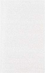 Made in USA - 5 x 8", Flush Cut Foam Pouches - White - USA Tool & Supply