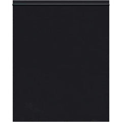 Value Collection - 10 x 12", 2 mil Reclosable Polybags - Black - USA Tool & Supply