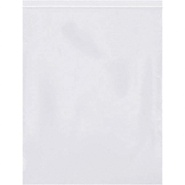 Value Collection - 12 x 15", 2 mil Reclosable Polybags - White - USA Tool & Supply