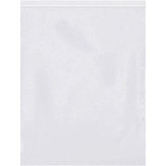 Value Collection - 12 x 15", 2 mil Reclosable Polybags - White - USA Tool & Supply