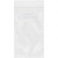 Value Collection - 3 x 5", 2 mil Reclosable Polybags - White - USA Tool & Supply