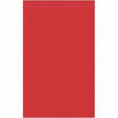 Value Collection - 6 x 9", 2 mil Reclosable Polybags - Red - USA Tool & Supply