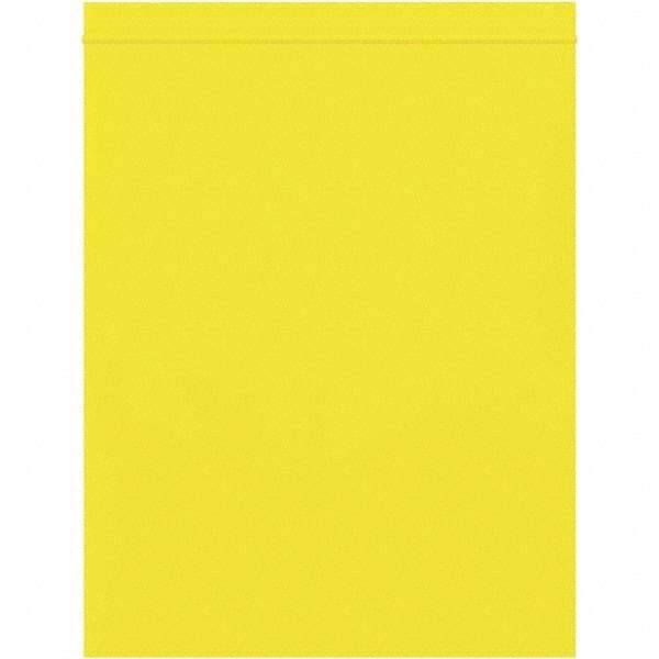 Value Collection - 8 x 10", 2 mil Reclosable Polybags - Yellow - USA Tool & Supply