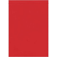 Value Collection - 9 x 12", 2 mil Reclosable Polybags - Red - USA Tool & Supply