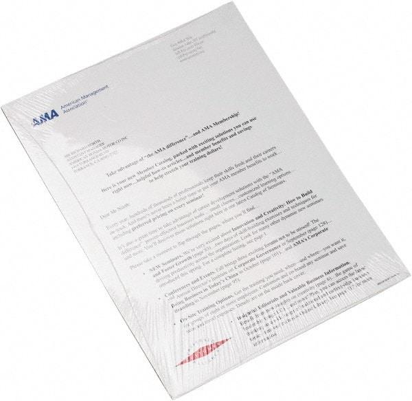 Made in USA - 9 x 12", 100 Gauge Shrink Bags - Clear - USA Tool & Supply