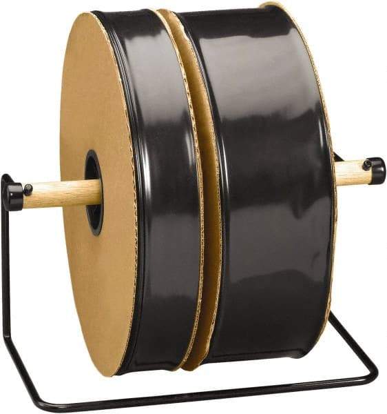 Made in USA - 4 x 725', 4 mil Poly Tubing - Black - USA Tool & Supply