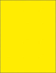 Tape Logic - 11" Long, Fluorescent Yellow Paper Laser Label - For Laser Printers - USA Tool & Supply