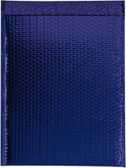Made in USA - 17-1/2" Long x 13" Wide Peel-Off Self-Seal Bubble Mailer - Blue - USA Tool & Supply