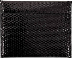Made in USA - 11" Long x 13-3/4" Wide Peel-Off Self-Seal Bubble Mailer - Black - USA Tool & Supply